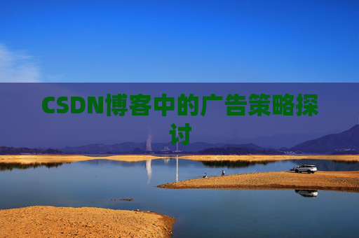 CSDN博客中的广告策略探讨